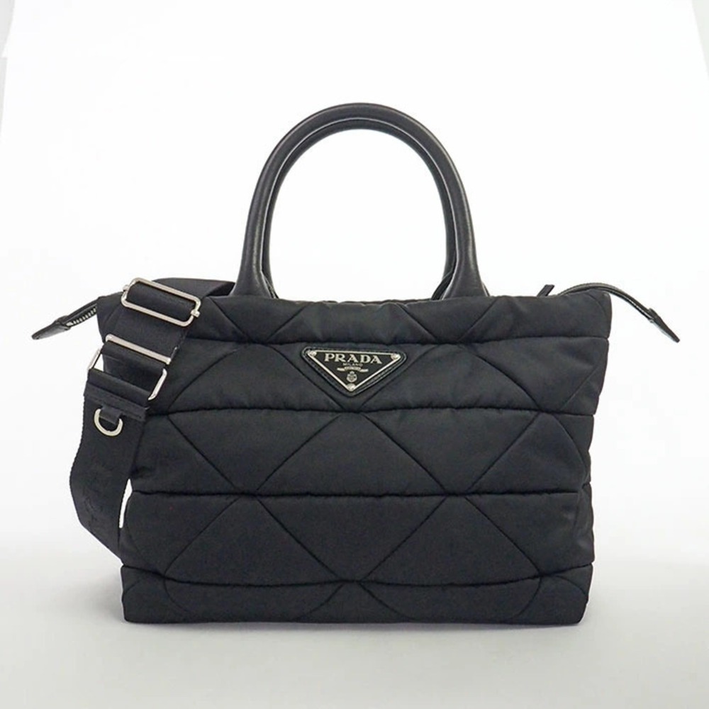Prada Padded Quilted Shoulder Bag